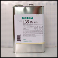 135-0 Pro-Set Laminating Resin, Medium-Low Viscosity