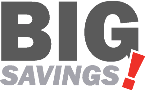 Big Saveings!