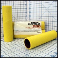 800-2 West System Foam Roller Covers, 2/pkg.