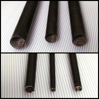 Carbon Fiber Tailbooms, Tapered Wrapped Tubes